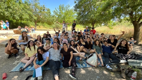 תלמידי שכבת ט מבית ספר דרור במסע למען צפון הארץ.jfif