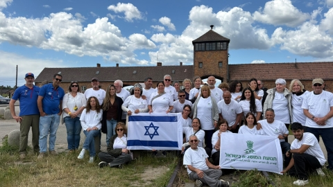 משלחת משותפת של מטה יהודה ותנועת המושבים שבה ממסע משמעותי בפולין