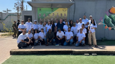 מסע של גבורה וזיכרון: מנהלי האגפים במטה יהודה בסיור בנגב המערבי